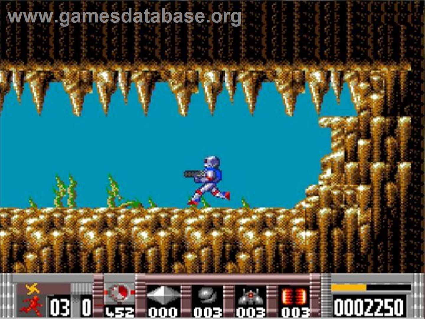 Turrican - NEC TurboGrafx-16 - Artwork - In Game