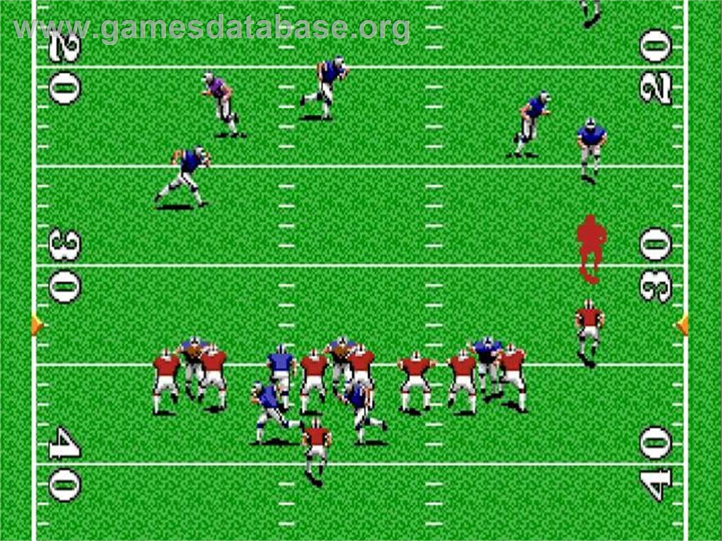 Tv Sports Football - NEC TurboGrafx-16 - Artwork - In Game