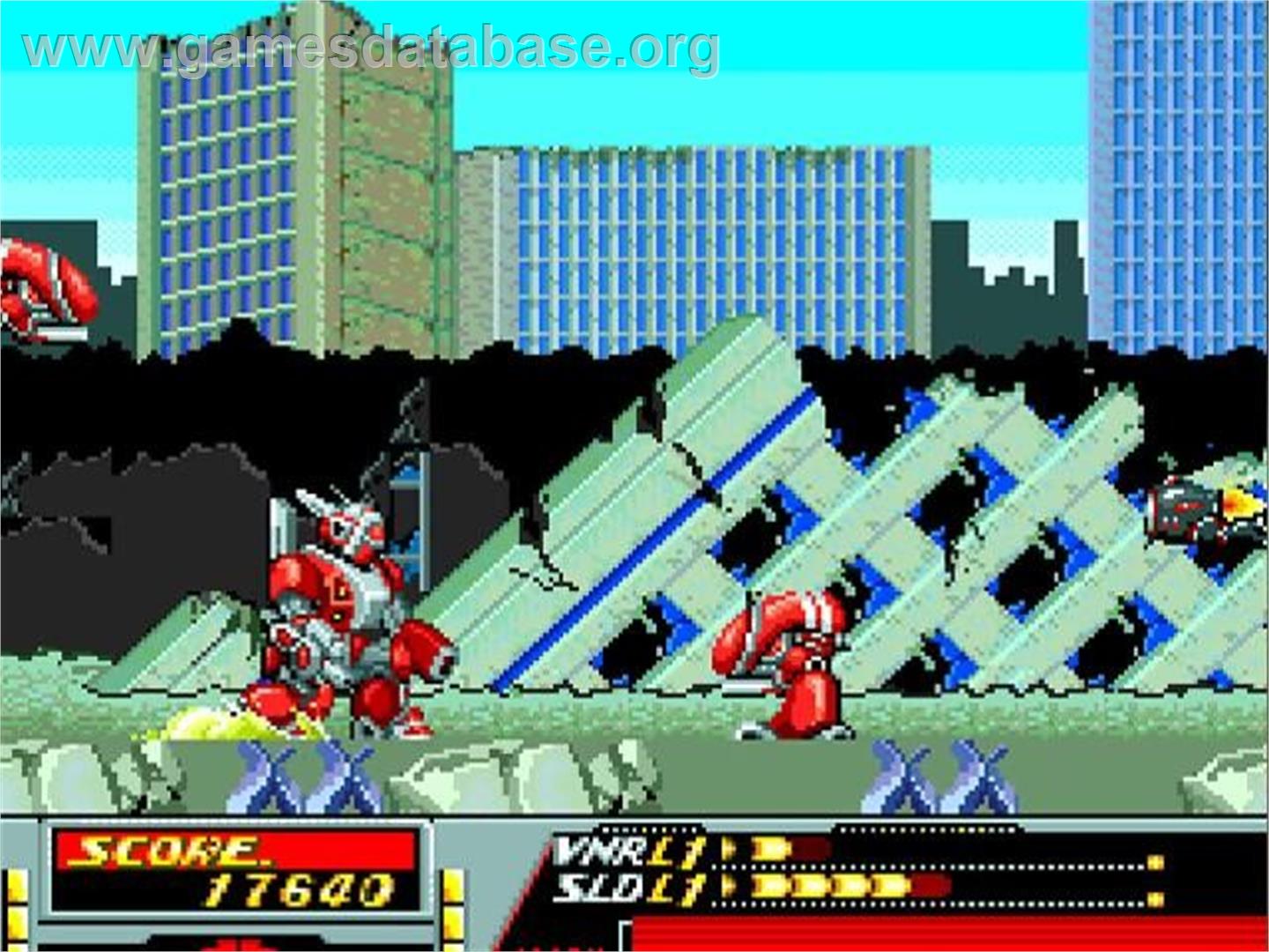 Veigues - Tactical Gladiator - NEC TurboGrafx-16 - Artwork - In Game