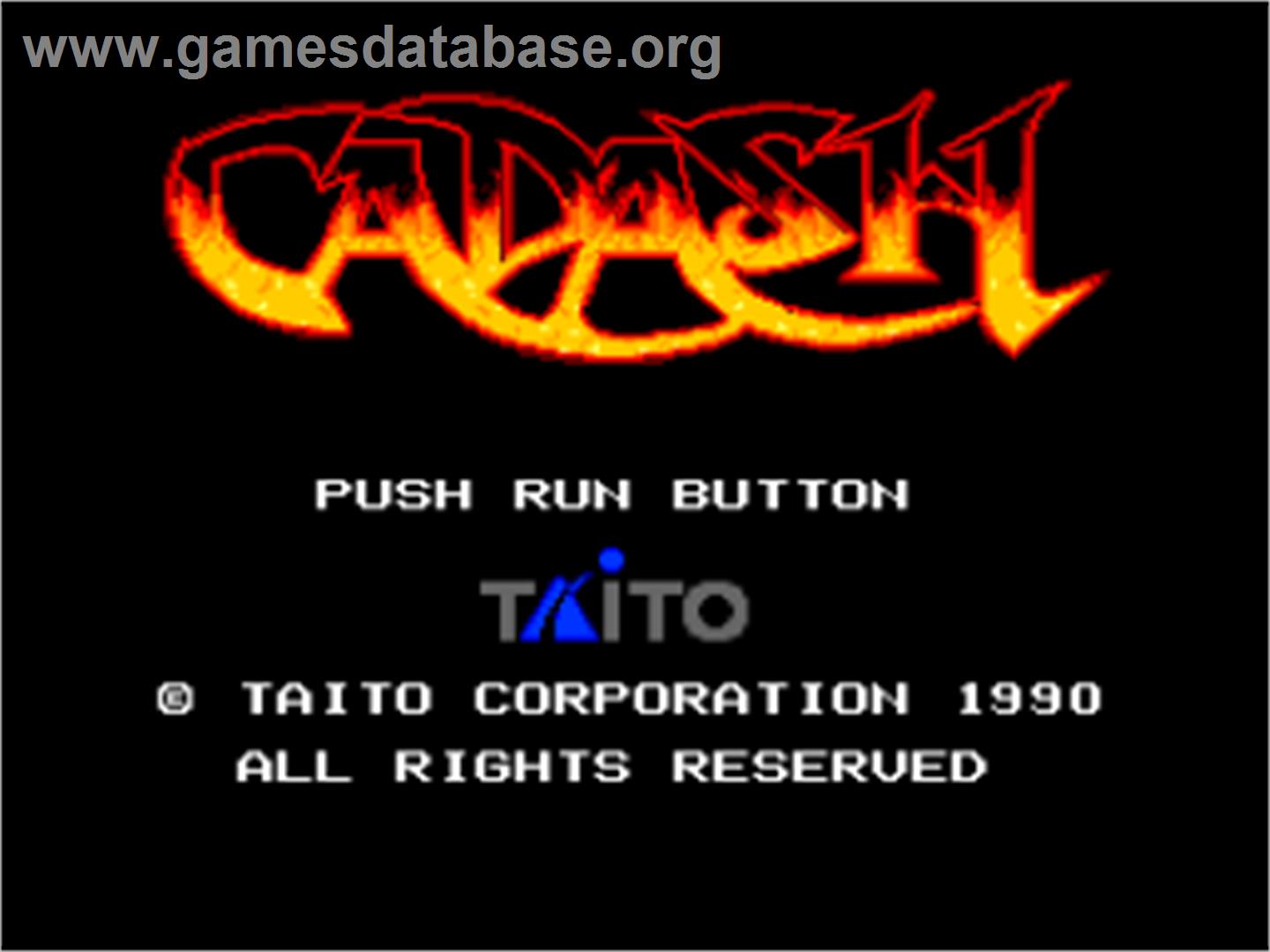 Cadash - NEC TurboGrafx-16 - Artwork - Title Screen