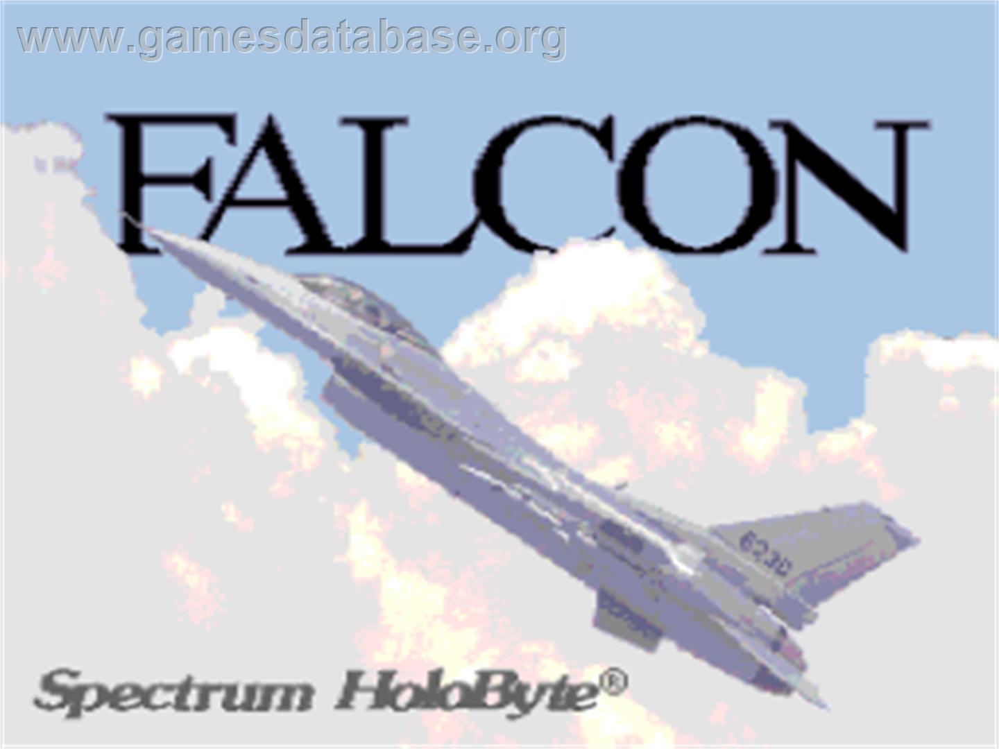 Falcon - NEC TurboGrafx-16 - Artwork - Title Screen