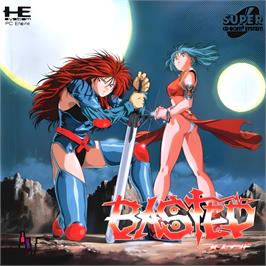 Box cover for Basted on the NEC TurboGrafx CD.