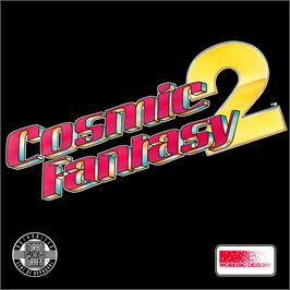 Box cover for Cosmic Fantasy 2 on the NEC TurboGrafx CD.