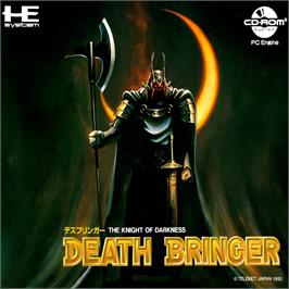 Box cover for Death Bringer - The Knight Of Darkness on the NEC TurboGrafx CD.
