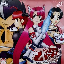 Box cover for FX Unit Yuki : The Henshin Engine on the NEC TurboGrafx CD.