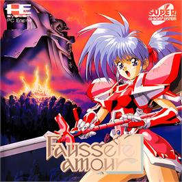 Box cover for Fausseté Amour on the NEC TurboGrafx CD.