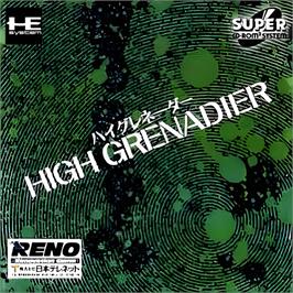 Box cover for High Grenadier on the NEC TurboGrafx CD.