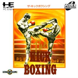 Box cover for Kick Boxing, The on the NEC TurboGrafx CD.