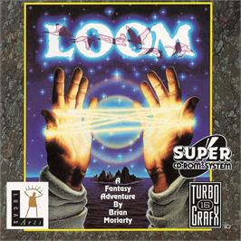 Box cover for Loom on the NEC TurboGrafx CD.