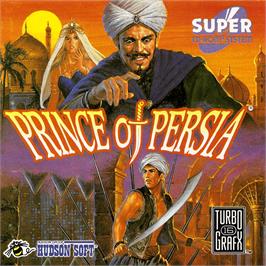 Box cover for Prince Of Persia on the NEC TurboGrafx CD.