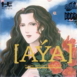 Box cover for Psychic Detective Series Vol. 3 - Aya on the NEC TurboGrafx CD.