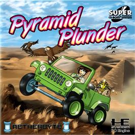 Box cover for Pyramid Plunder on the NEC TurboGrafx CD.