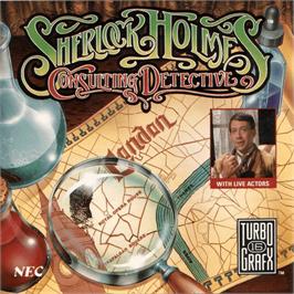 Box cover for Sherlock Holmes: Consulting Detective on the NEC TurboGrafx CD.
