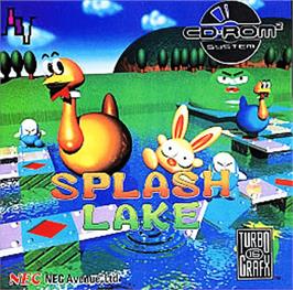 Box cover for Splash Lake on the NEC TurboGrafx CD.