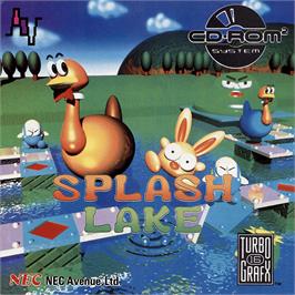 Box cover for Splash Lake on the NEC TurboGrafx CD.