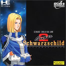 Box cover for Super Schwarzschild 2 on the NEC TurboGrafx CD.
