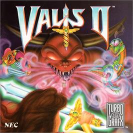 Box cover for Valis 2 on the NEC TurboGrafx CD.