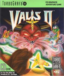 Box cover for Valis 2 on the NEC TurboGrafx CD.