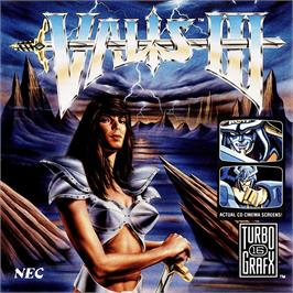 Box cover for Valis 3 on the NEC TurboGrafx CD.
