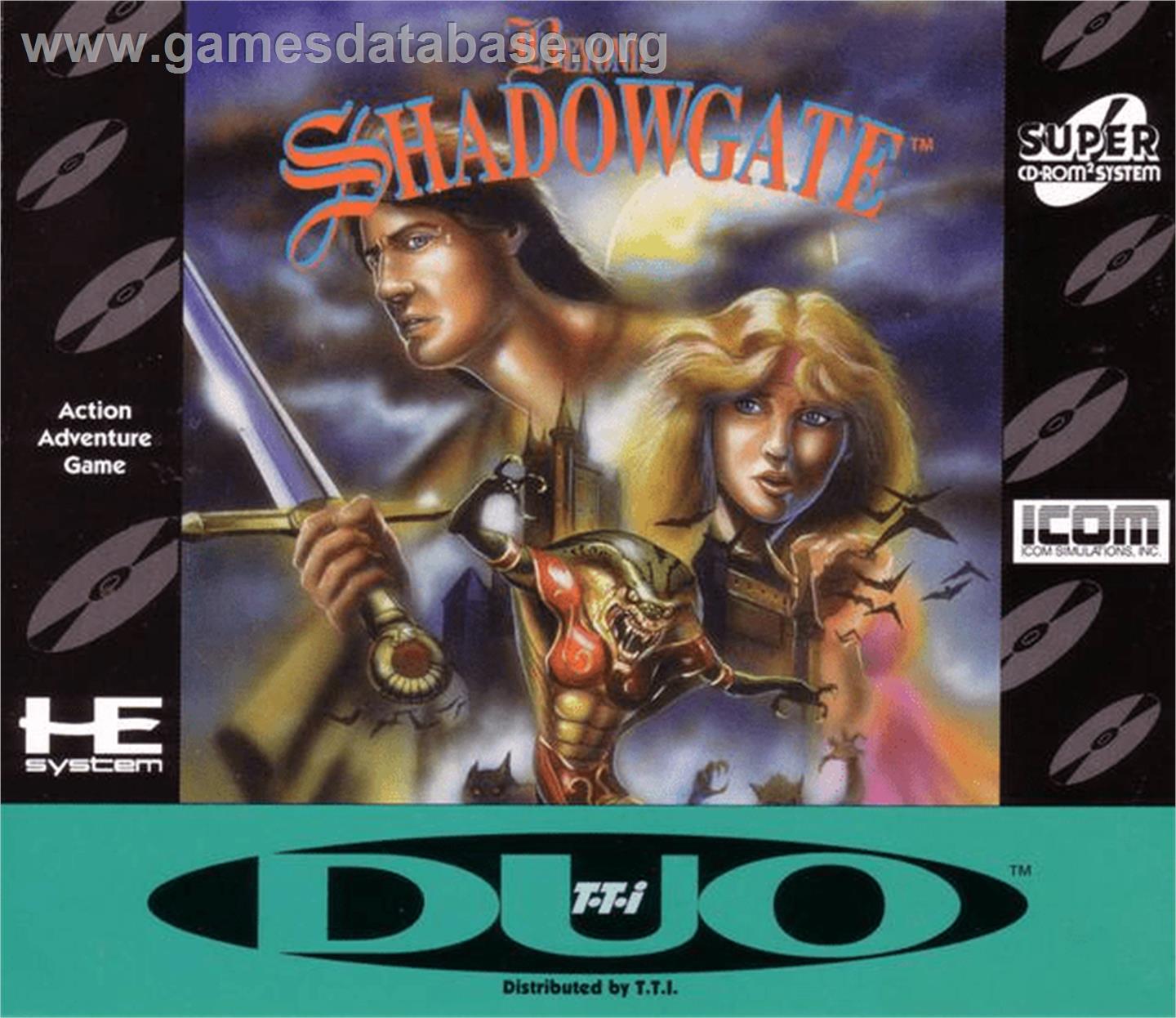 Beyond Shadowgate - NEC TurboGrafx CD - Artwork - Box