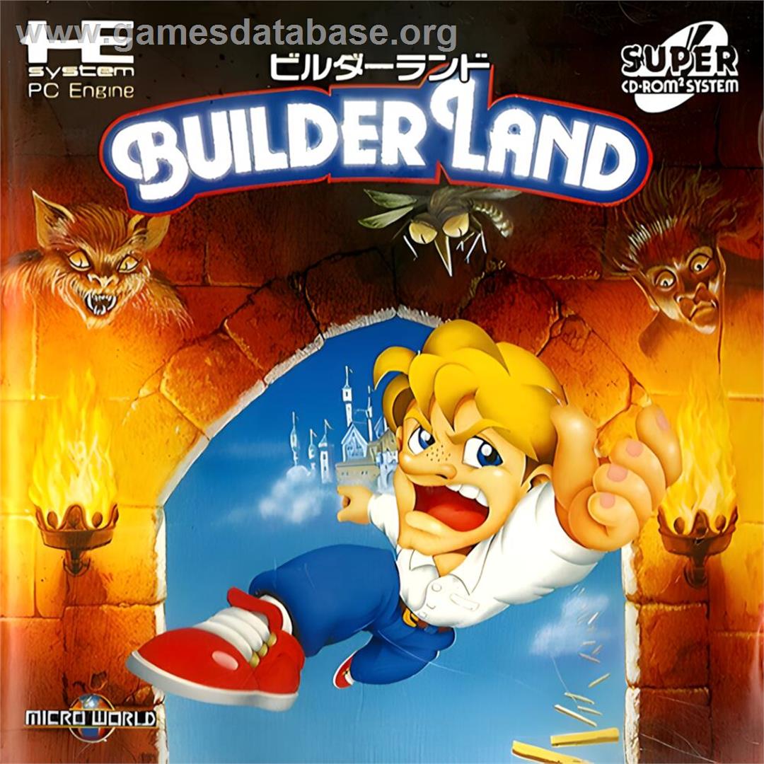 BuilderLand - NEC TurboGrafx CD - Artwork - Box