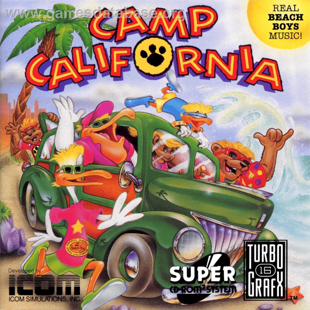 Camp California - NEC TurboGrafx CD - Artwork - Box