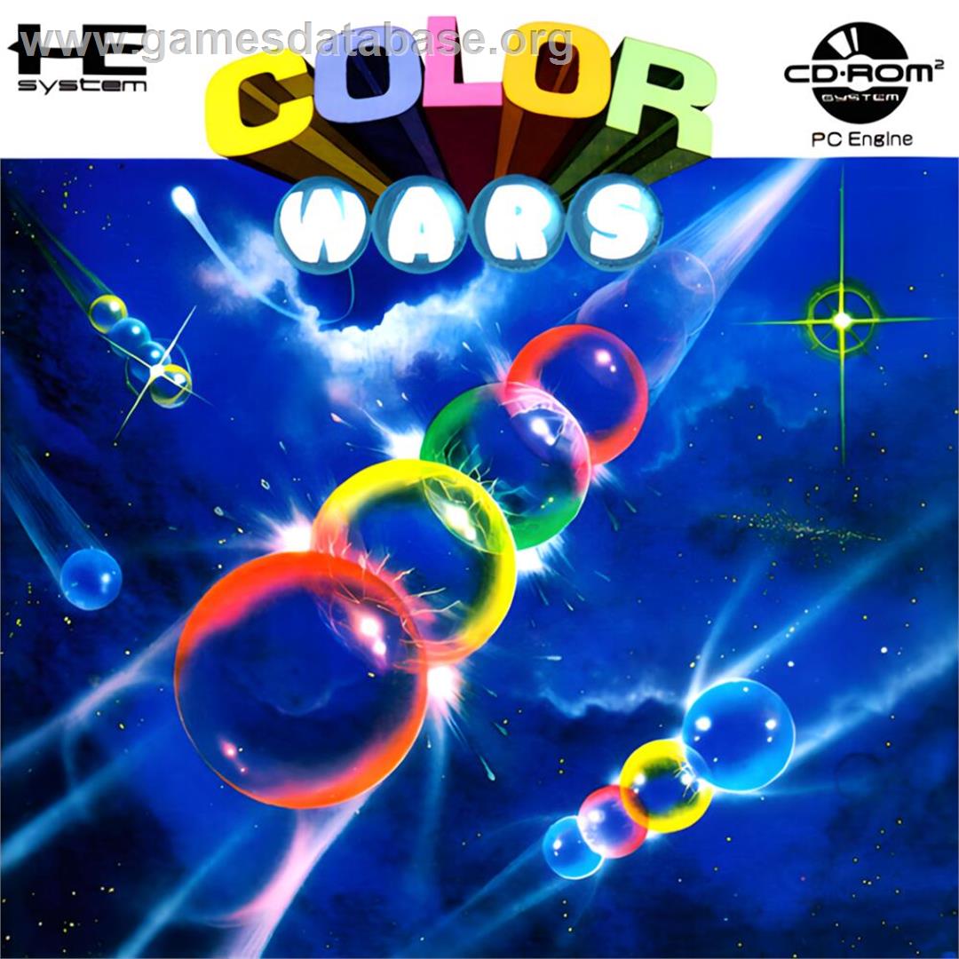 Color Wars - NEC TurboGrafx CD - Artwork - Box