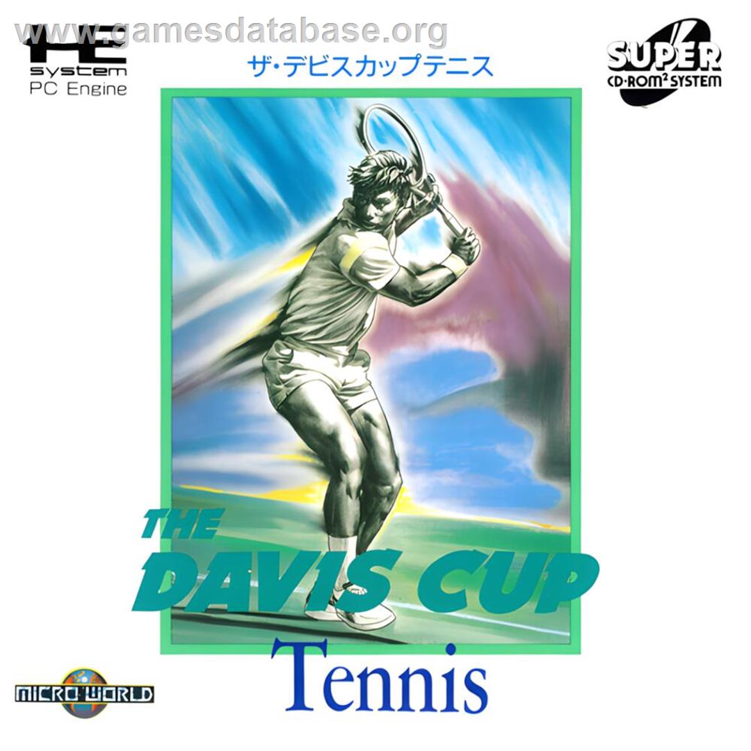 Davis Cup Tennis, The - NEC TurboGrafx CD - Artwork - Box
