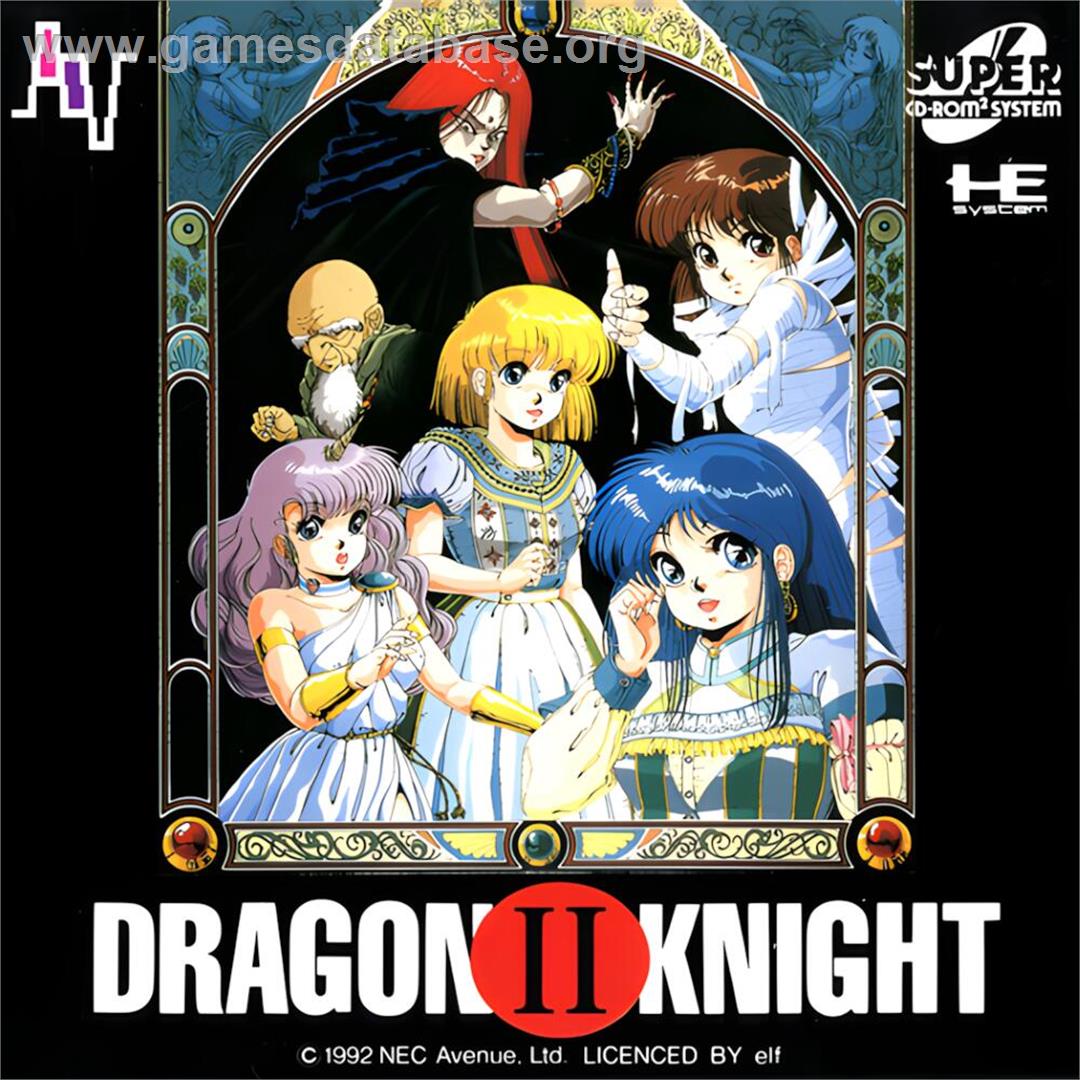 Dragon Knight 2 - NEC TurboGrafx CD - Artwork - Box