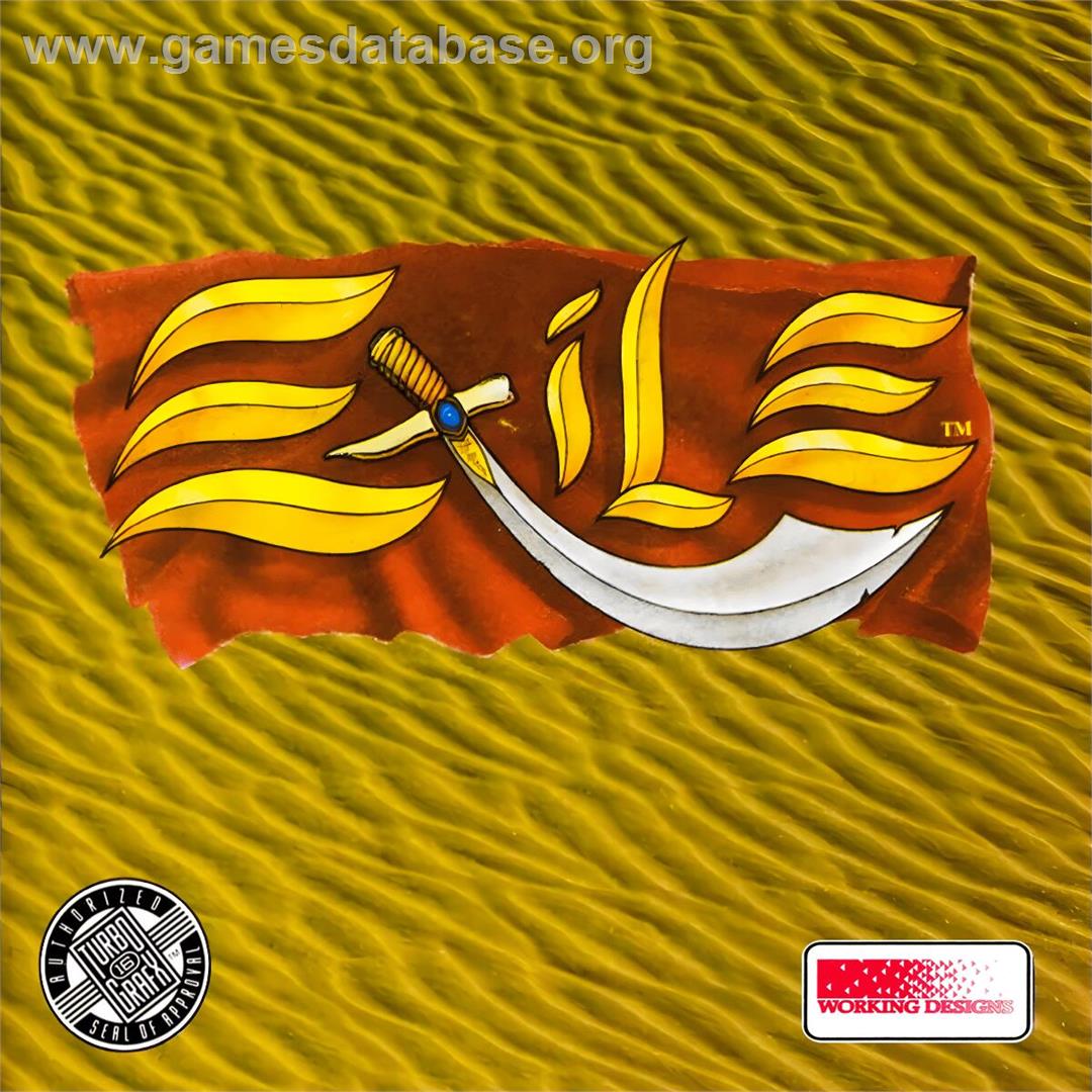 Exile - NEC TurboGrafx CD - Artwork - Box