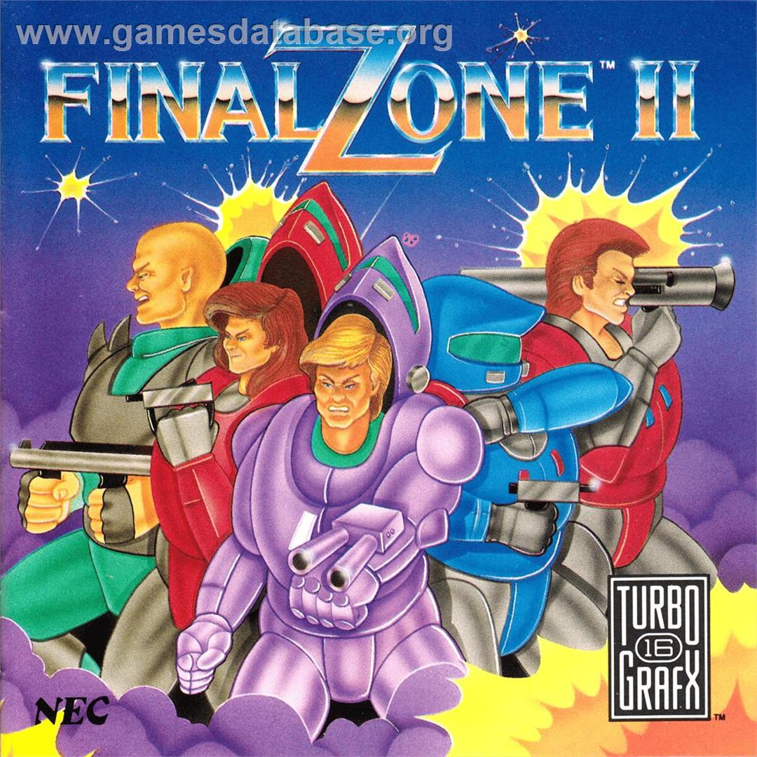 Final Zone 2 - NEC TurboGrafx CD - Artwork - Box