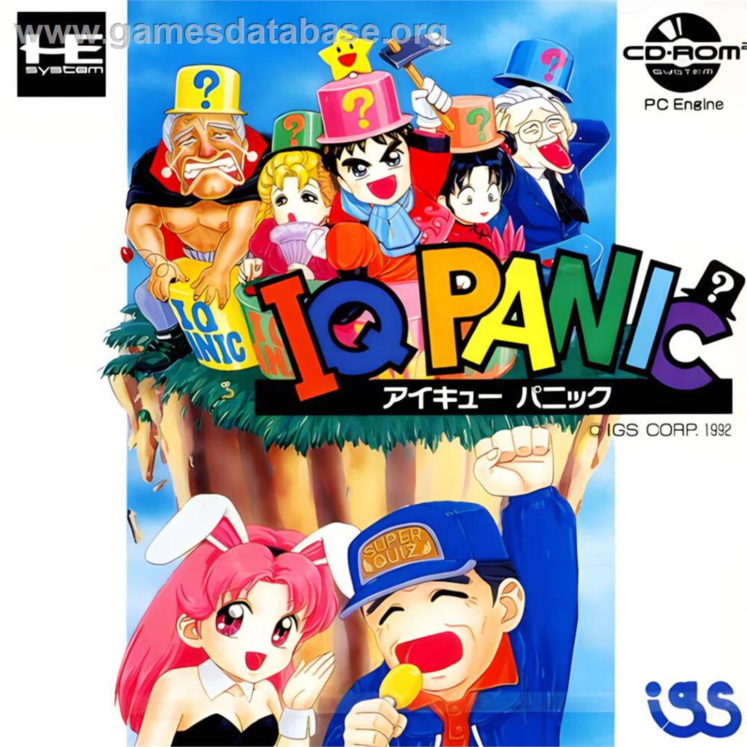 Iq Panic - NEC TurboGrafx CD - Artwork - Box