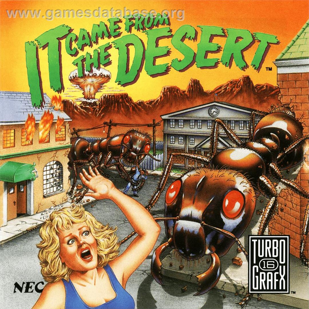 It Came From The Desert - NEC TurboGrafx CD - Artwork - Box