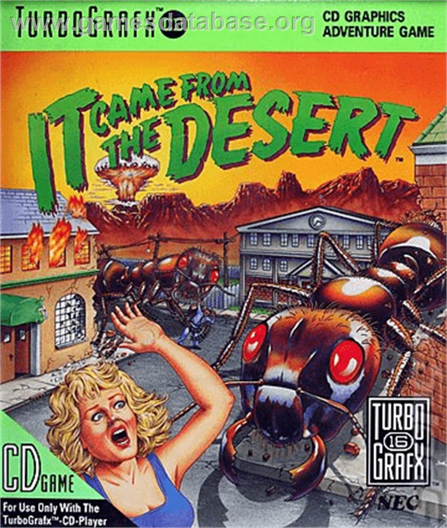 It Came from the Desert - NEC TurboGrafx CD - Artwork - Box