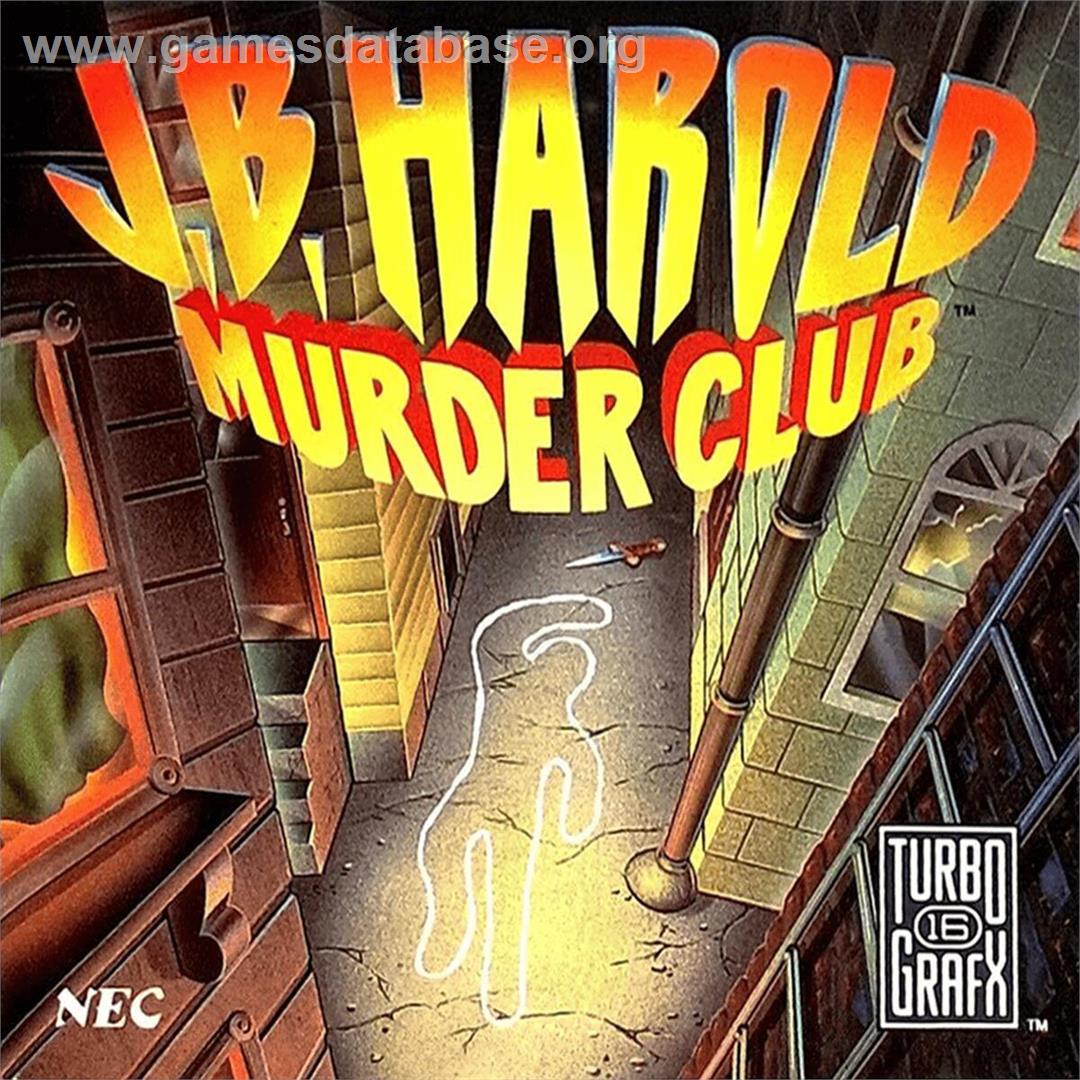 Jb Harold Murder Club - NEC TurboGrafx CD - Artwork - Box