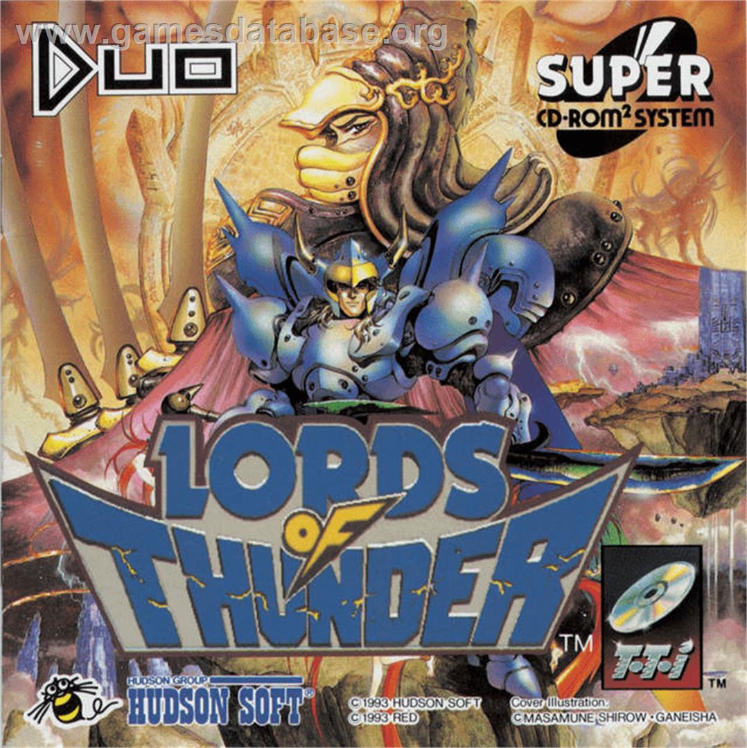 Lords of Thunder - NEC TurboGrafx CD - Artwork - Box