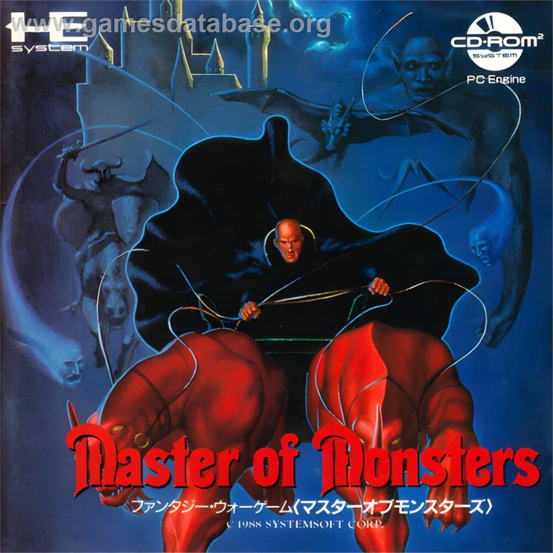 Master Of Monsters - NEC TurboGrafx CD - Artwork - Box