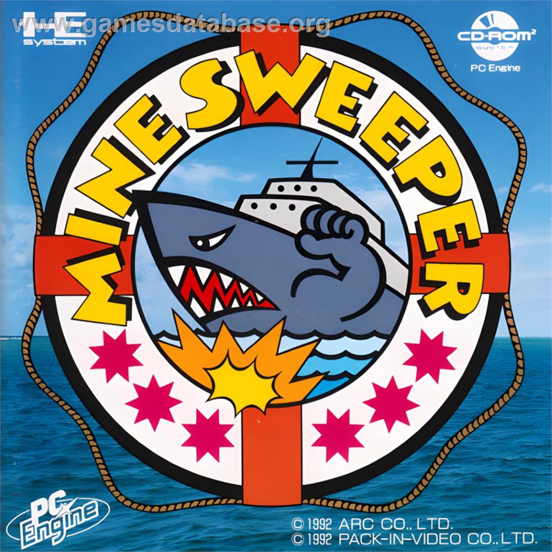 Minesweeper - NEC TurboGrafx CD - Artwork - Box