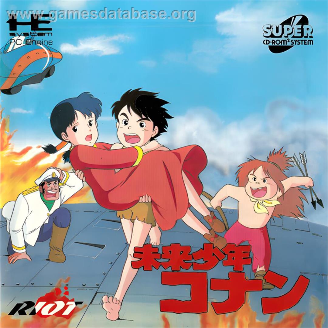 Mirai Shounen Conan - NEC TurboGrafx CD - Artwork - Box