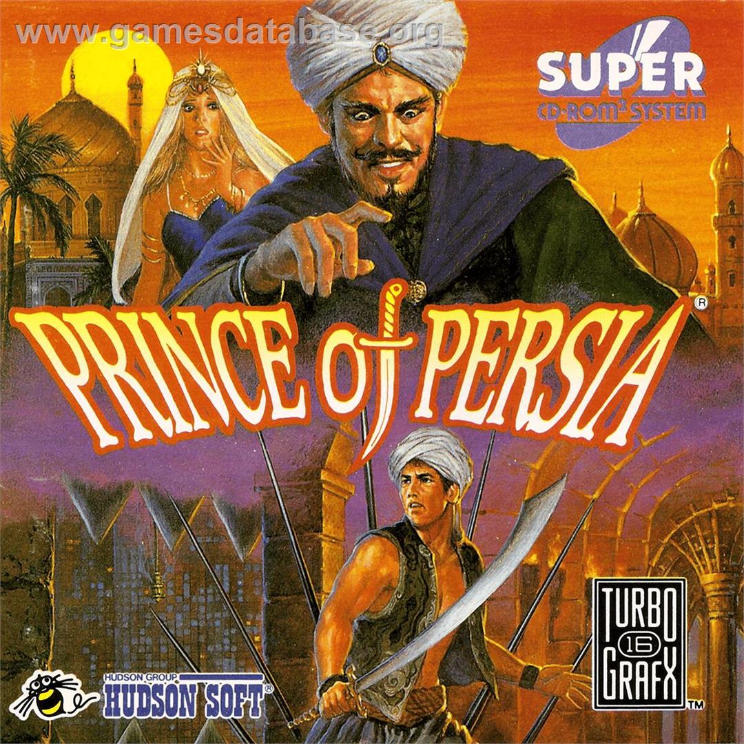 Prince Of Persia - NEC TurboGrafx CD - Artwork - Box
