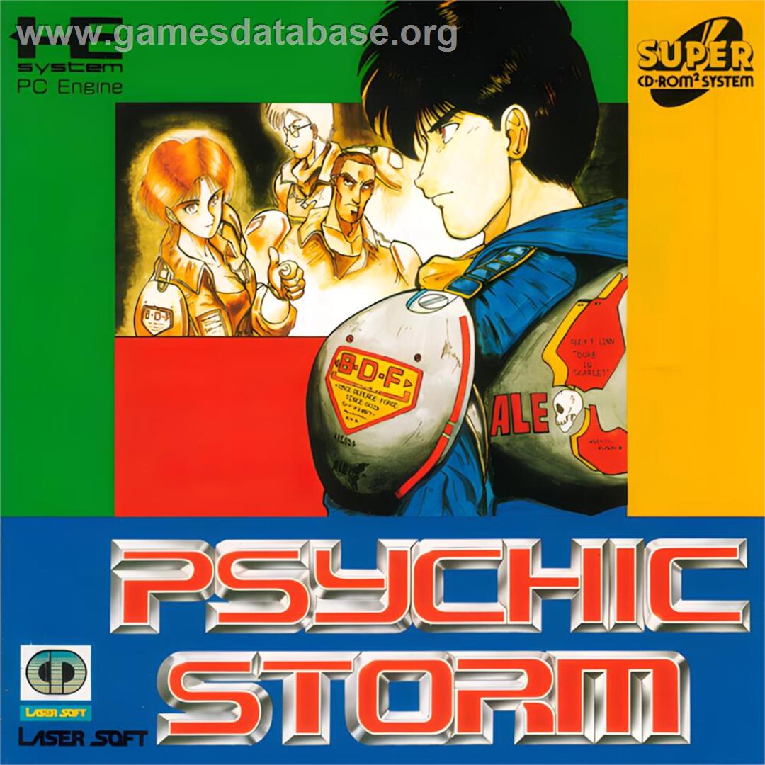 Psychic Storm - NEC TurboGrafx CD - Artwork - Box