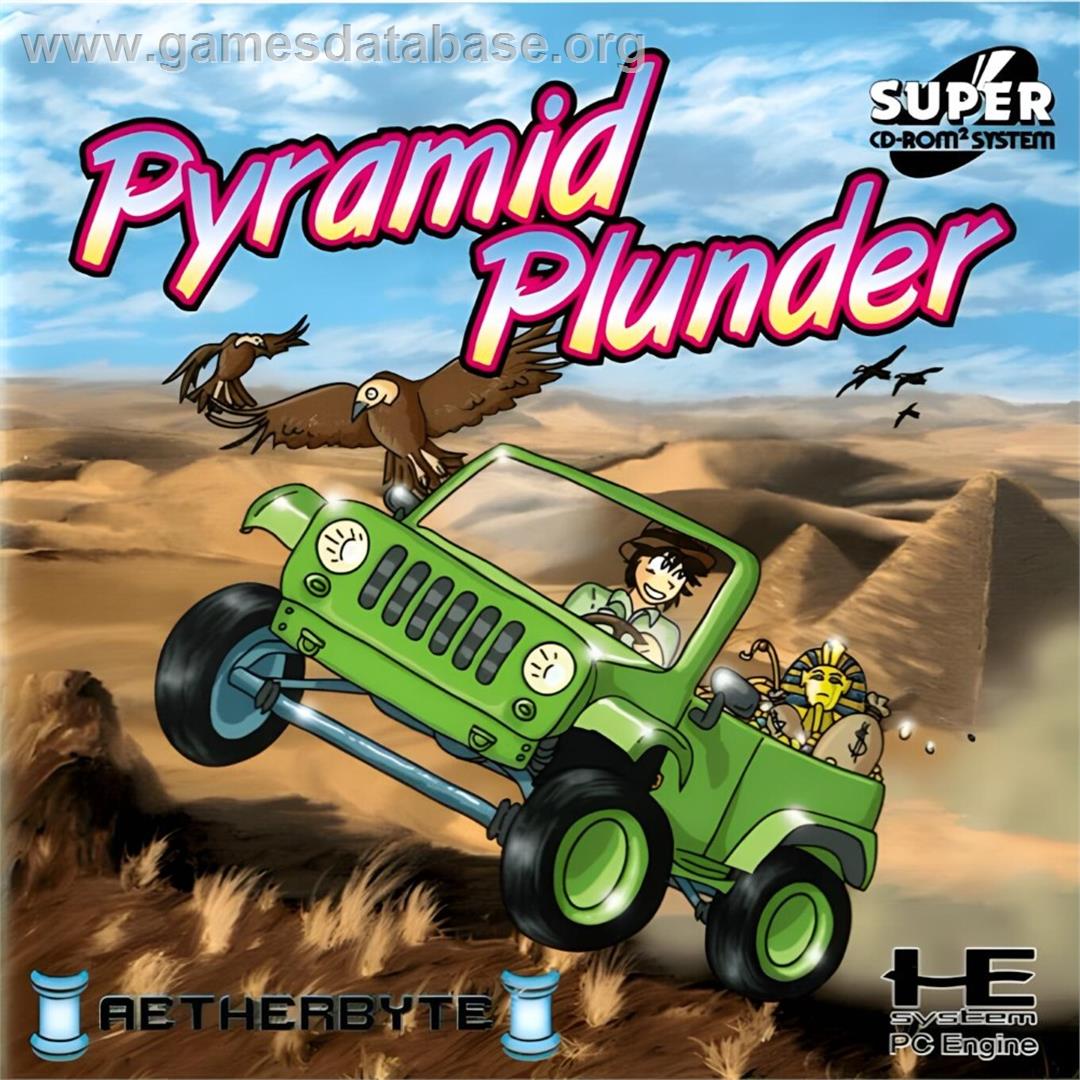 Pyramid Plunder - NEC TurboGrafx CD - Artwork - Box