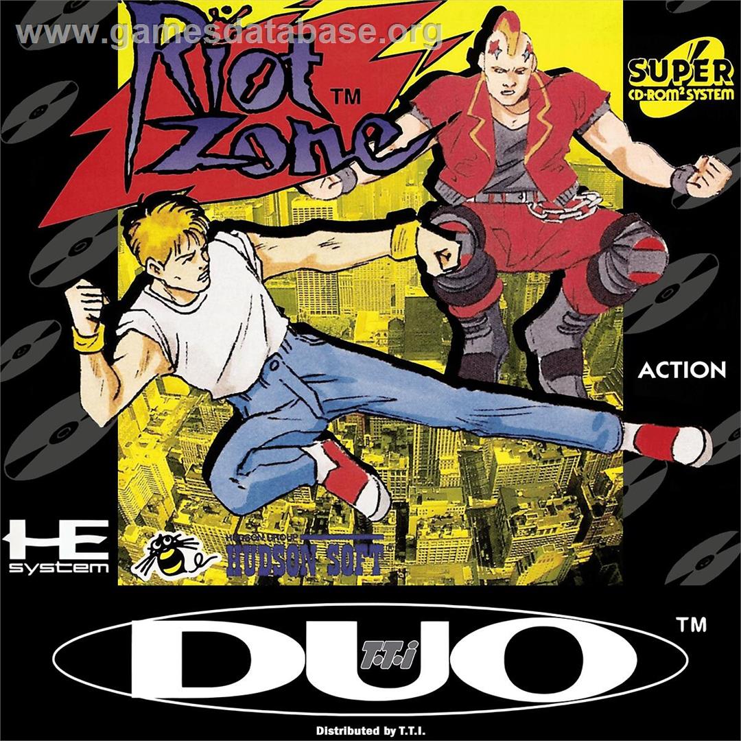 Riot Zone - NEC TurboGrafx CD - Artwork - Box