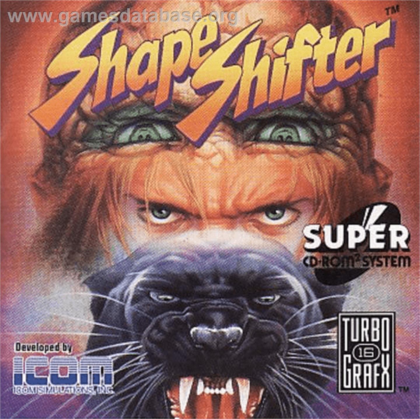 Shape Shifter - NEC TurboGrafx CD - Artwork - Box