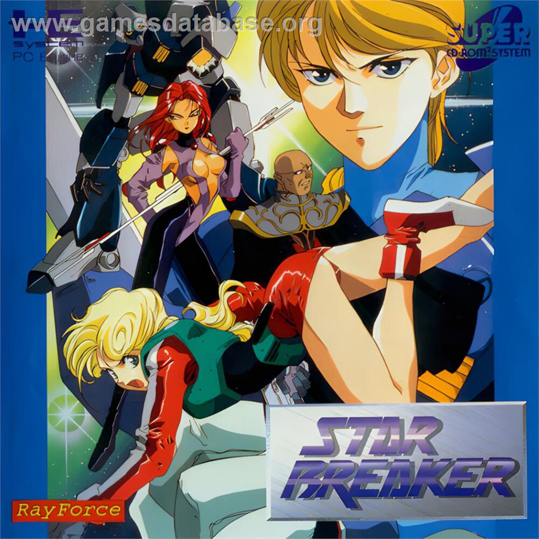 Star Breaker - NEC TurboGrafx CD - Artwork - Box