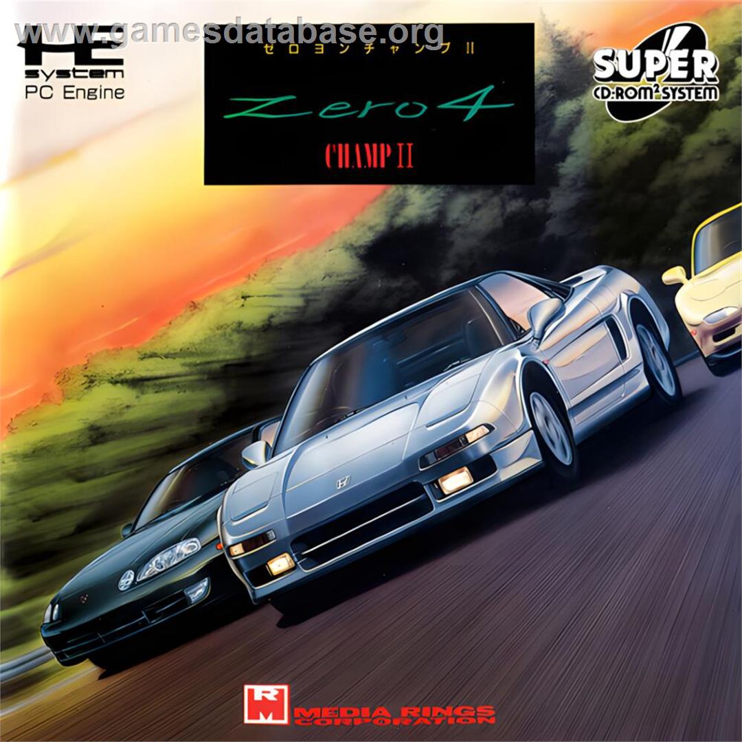 Zero 4 Champ 2 - NEC TurboGrafx CD - Artwork - Box