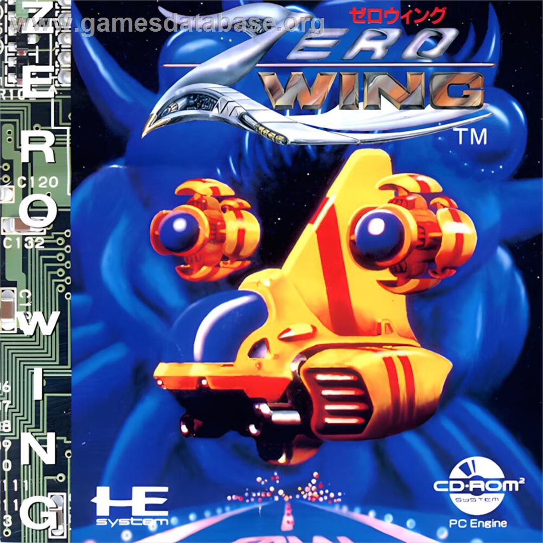 Zero Wing - NEC TurboGrafx CD - Artwork - Box