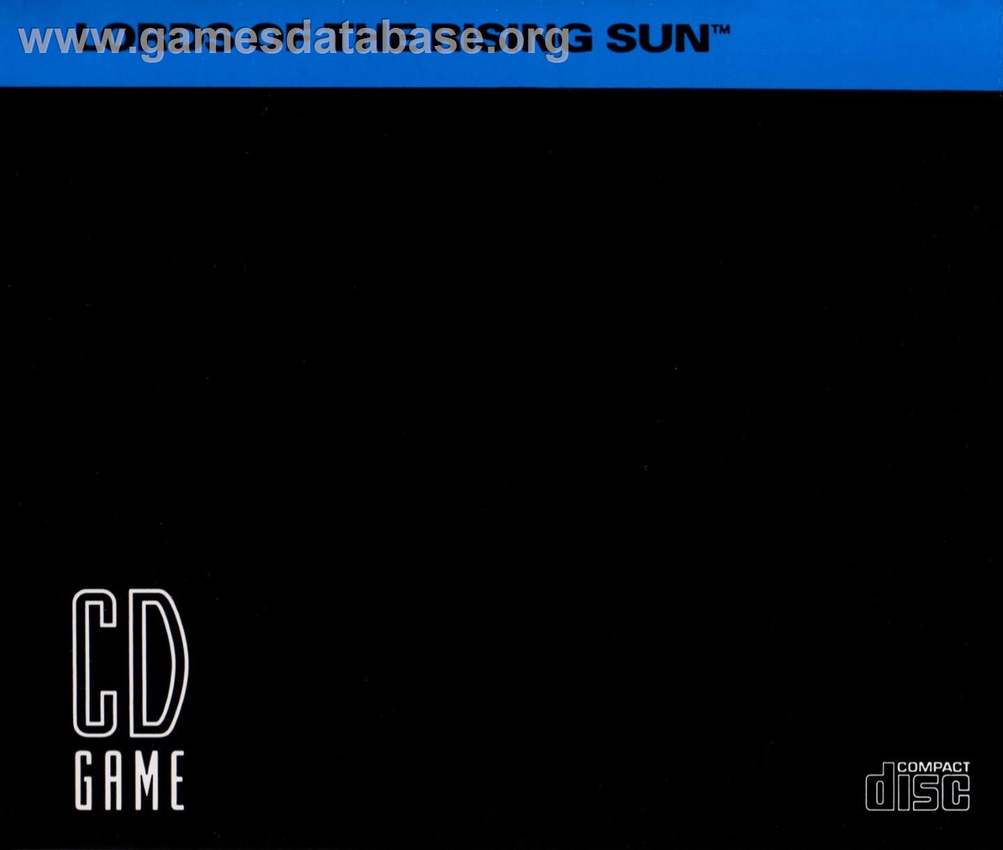 Lords Of The Rising Sun - NEC TurboGrafx CD - Artwork - Box Back