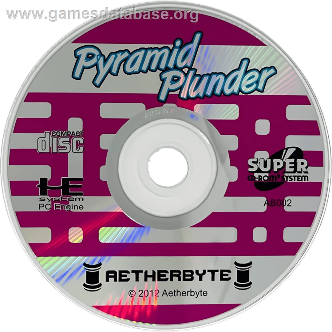 Pyramid Plunder - NEC TurboGrafx CD - Artwork - Cartridge