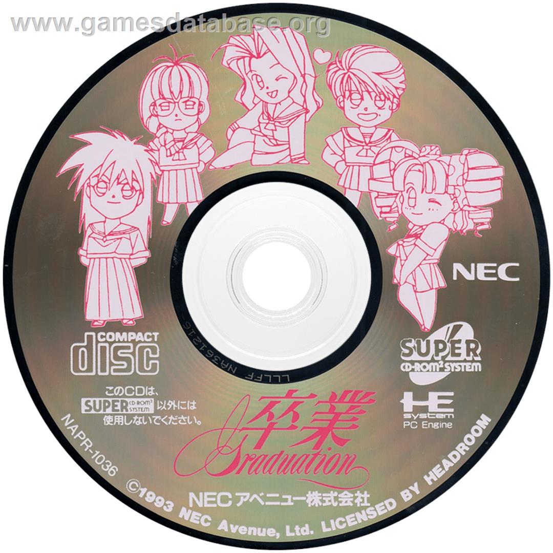 Sotsugyou - Graduation - NEC TurboGrafx CD - Artwork - Cartridge